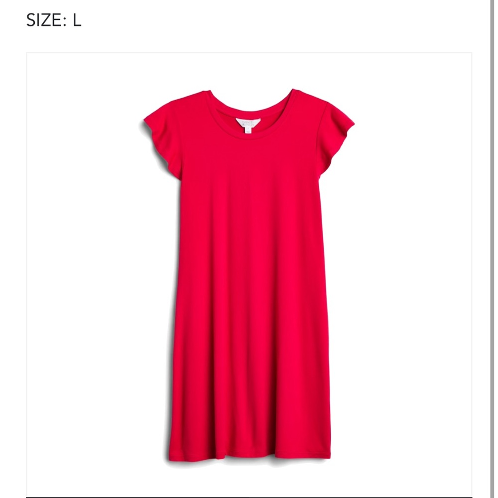 Market & Spruce Flutter Sleeve Alison T-Shirt Dress - Stitch Fix - NWT
